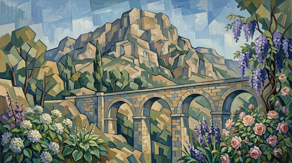 Mont Sainte-Victoire and the Viaduct