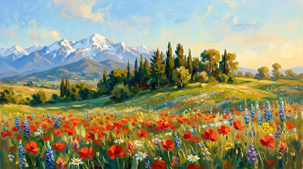 Mountain Bloom Valley