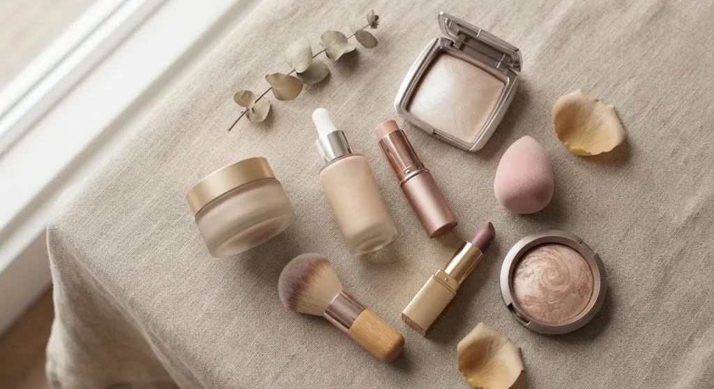 Makeup products and tools for mature skin